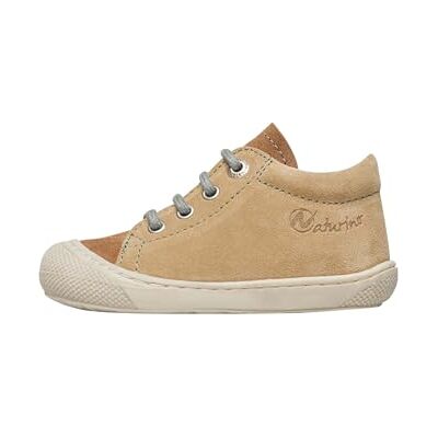 Naturino Cocoon-Chaussures Premiers Pas en suède, Marron Clair 23 - Publicité Naturino Cocoon-Chaussures Premiers Pas en suède, Marron Clair 23 - Publicité