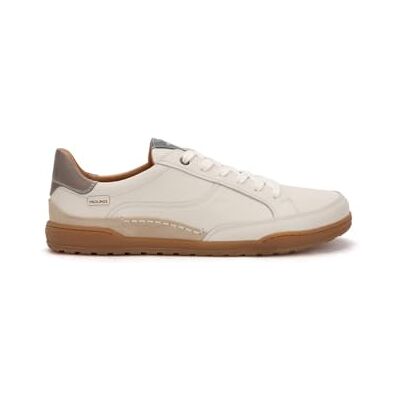 Pikolinos Baskets en Cuir ARENAL pour Homme Color Off White - Publicité Pikolinos Baskets en Cuir ARENAL pour Homme Color Off White - Publicité