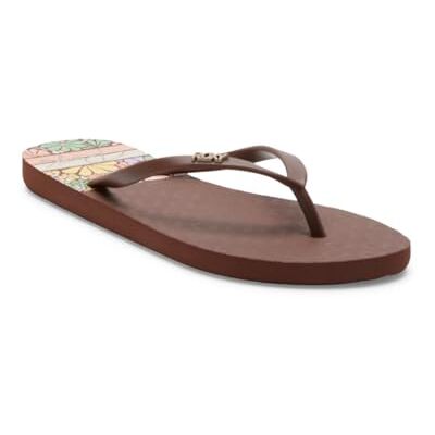 Roxy Viva Printed Sandale, pour femme, marron, taille 40 EU, marron, 40 EU - Publicité Roxy Viva Printed Sandale, pour femme, marron, taille 40 EU, marron, 40 EU - Publicité