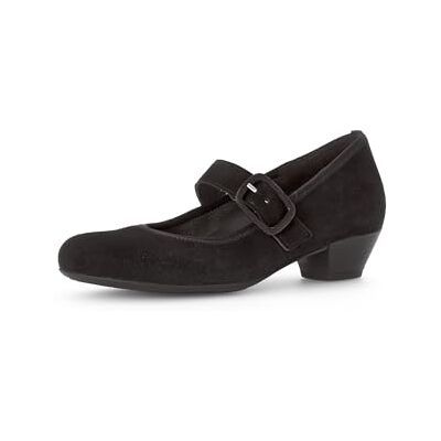 Gabor Escarpins à lanières pour femme, chaussures à talons pour femme, largeur supplémentaire confortable (H), Noir 47, 37.5 EU Large - Publicité Gabor Escarpins à lanières pour femme, chaussures à talons pour femme, largeur supplémentaire confortable (H), Noir 47, 37.5 EU Large - Publicité