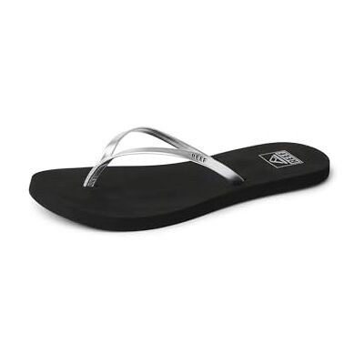 REEF Tongs Bliss Nights pour femme, argent/noir, 42.5 EU - Publicité REEF Tongs Bliss Nights pour femme, argent/noir, 42.5 EU - Publicité