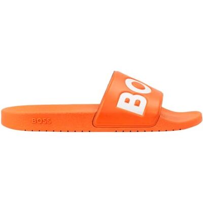 BOSS Homme Aryeh_Slid_npvlg 10251721 01 Sandales coulissantes, Orange Vif, 40 EU - Publicité BOSS Homme Aryeh_Slid_npvlg 10251721 01 Sandales coulissantes, Orange Vif, 40 EU - Publicité