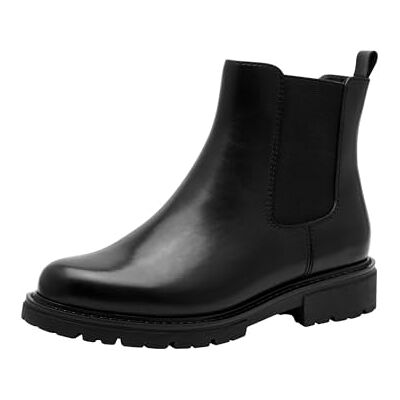 Jana Femme Damen Boot Flat, Noir, 41 EU - Publicité Jana Femme Damen Boot Flat, Noir, 41 EU - Publicité