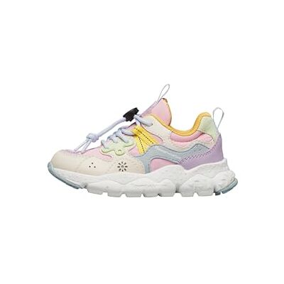 Naturino Sneakers en Simili Cuir et Tissu Technique, Rose-Bleu Ciel-Blanc 37 - Publicité Naturino Sneakers en Simili Cuir et Tissu Technique, Rose-Bleu Ciel-Blanc 37 - Publicité