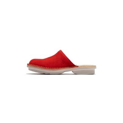Fly London Women's FUZY151FLY Clogs, Scarlet, 40 - Publicité Fly London Women's FUZY151FLY Clogs, Scarlet, 40 - Publicité