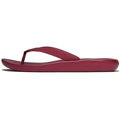 Fitflop iQUSHION Tongs texturées pour homme, Crimson Fire, 46 EU, Crimson Fire, 47 EU - Publicité Fitflop iQUSHION Tongs texturées pour homme, Crimson Fire, 46 EU, Crimson Fire, 47 EU - Publicité