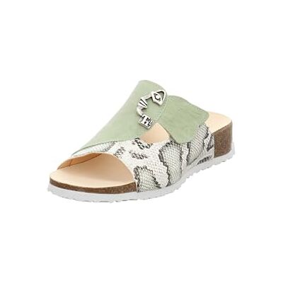 Think! Femme Mizzi Damen Lederfutter Mule, Green Kombi 9290, 45 EU - Publicité Think! Femme Mizzi Damen Lederfutter Mule, Green Kombi 9290, 45 EU - Publicité
