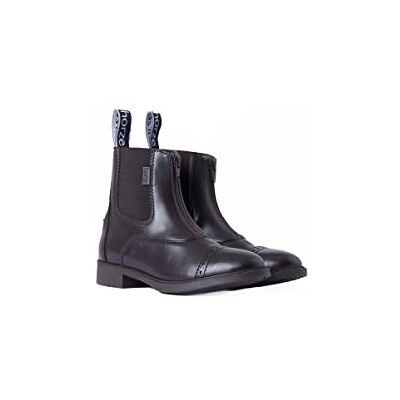 HORZE Femme, Bottines d'équitation Wexford, Fermeture éclair, Aspect Cuir, Marron, 40 - Publicité HORZE Femme, Bottines d'équitation Wexford, Fermeture éclair, Aspect Cuir, Marron, 40 - Publicité