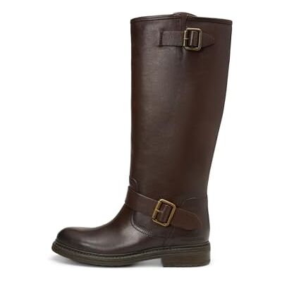 Marc O'Polo Marc OߴPolo femmes bottes longues en cuir avec lanières - Publicité Marc O'Polo Marc OߴPolo femmes bottes longues en cuir avec lanières - Publicité