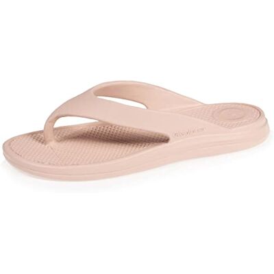 Isotoner Tongs femme ultra confortables et légères, 41, nude - Publicité Isotoner Tongs femme ultra confortables et légères, 41, nude - Publicité