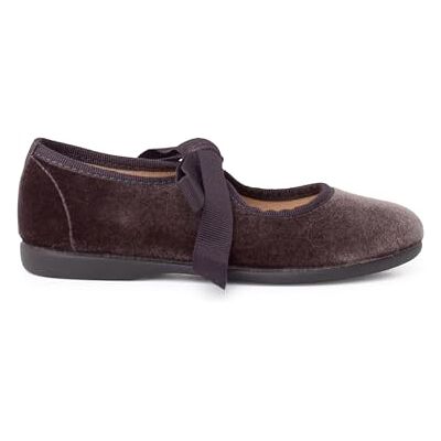 Pisamonas Chaussures Babies Velours avec Nœud Gros-Grain Filles Taille 33 Couleur Gris - Publicité Pisamonas Chaussures Babies Velours avec Nœud Gros-Grain Filles Taille 33 Couleur Gris - Publicité