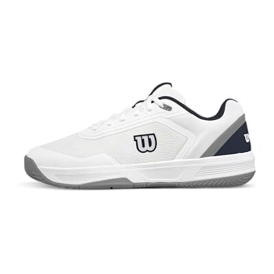 Wilson Courtglide Chaussures de Tennis pour Hommes, Ajustement Idéal, Confort Respirant, Traction Fiable, Absorption des Chocs, Couleur : Blanc/Bleu Marine/Gris, Taille : 6 1/2 - Publicité Wilson Courtglide Chaussures de Tennis pour Hommes, Ajustement Idéal, Confort Respirant, Traction Fiable, Absorption des Chocs, Couleur : Blanc/Bleu Marine/Gris, Taille : 6 1/2 - Publicité