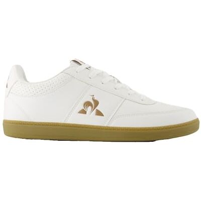 Le Coq Sportif LCS Derby_1 Chaussures Homme Style Football DNA Tige Cuir Synthétique Mesh Collier Perforé Semelle Cupsole Gomme Confort Taille 44 Blanc Optique Gum - Publicité Le Coq Sportif LCS Derby_1 Chaussures Homme Style Football DNA Tige Cuir Synthétique Mesh Collier Perforé Semelle Cupsole Gomme Confort Taille 44 Blanc Optique Gum - Publicité