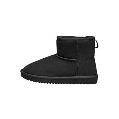 Only Onlfeodora Bottes doublées en peluche pour femme, Noir, 38 EU - Publicité Only Onlfeodora Bottes doublées en peluche pour femme, Noir, 38 EU - Publicité