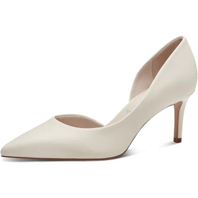 Tamaris Escarpins pour Femme, Blanc cassé, 37 EU, Blanc cassé, 37 EU - Publicité Tamaris Escarpins pour Femme, Blanc cassé, 37 EU, Blanc cassé, 37 EU - Publicité