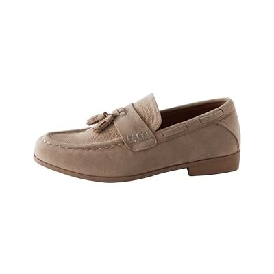 NEXT Garçon Mocassins habillés à Pampilles Pointure Large (G) Neutral Beige 32 - Publicité NEXT Garçon Mocassins habillés à Pampilles Pointure Large (G) Neutral Beige 32 - Publicité