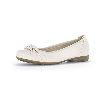 Gabor Femme Ballerines, Dame Ballerines Classiques,Ballerines,Chaussures d'été,Classique,élégant,Blanc (Ivory),39 EU / 6 UK - Publicité Gabor Femme Ballerines, Dame Ballerines Classiques,Ballerines,Chaussures d'été,Classique,élégant,Blanc (Ivory),39 EU / 6 UK - Publicité