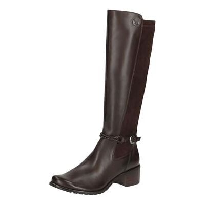 CAPRICE Bottes hautes femme avec talon avec boucle Jusqu’au genou, Marron (Dk Brown Comb), 39 EU - Publicité CAPRICE Bottes hautes femme avec talon avec boucle Jusqu’au genou, Marron (Dk Brown Comb), 39 EU - Publicité