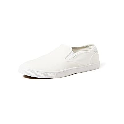 TOMS Homme Baja Basket, Blanc, 46 EU - Publicité TOMS Homme Baja Basket, Blanc, 46 EU - Publicité