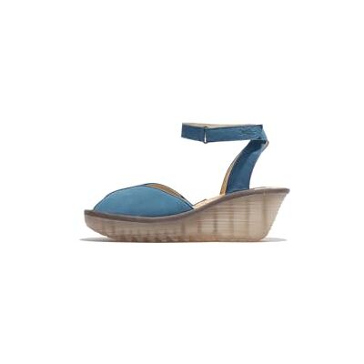 Fly London Women's YAID552FLY Sandal, Blue, 40 - Publicité Fly London Women's YAID552FLY Sandal, Blue, 40 - Publicité