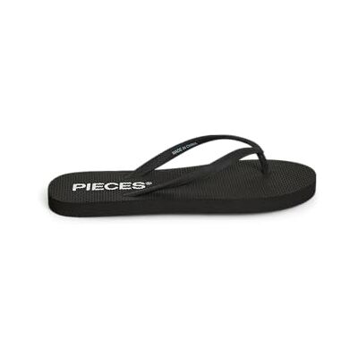 Pieces shoes Pcsummer Flip Flop Hg pour femme, noir, 37 EU, Noir, 37 EU - Publicité Pieces shoes Pcsummer Flip Flop Hg pour femme, noir, 37 EU, Noir, 37 EU - Publicité