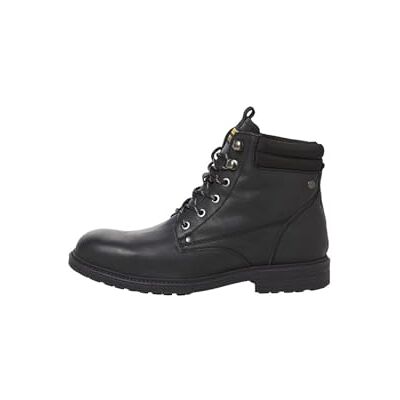 Jack & Jones Bottines à lacets Jfwsolomon en cuir pour homme, anthracite, 44 EU - Publicité Jack & Jones Bottines à lacets Jfwsolomon en cuir pour homme, anthracite, 44 EU - Publicité