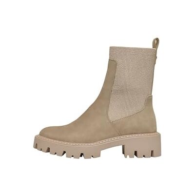 Only Femme PU Boot Onlbetty-7 Bottes Chelsea en polyuréthane, Beige, 37 EU - Publicité Only Femme PU Boot Onlbetty-7 Bottes Chelsea en polyuréthane, Beige, 37 EU - Publicité