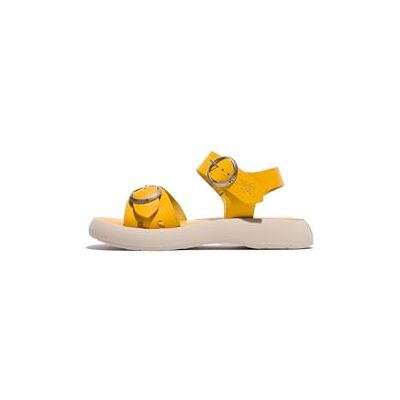 Fly London Femme BUNK604FLY Sandal, Yellow, 40 EU - Publicité Fly London Femme BUNK604FLY Sandal, Yellow, 40 EU - Publicité