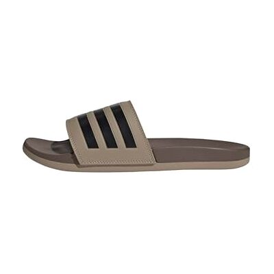 Adidas Mixte Adilette Comfort Slides, blanch cargo/core black/earth strata, 37 EU - Publicité Adidas Mixte Adilette Comfort Slides, blanch cargo/core black/earth strata, 37 EU - Publicité