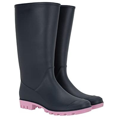 Mountain Warehouse Bottes de Pluie Splash pour Femme Imperméables, Doublure en Tissu, Rembourrage en EVA, antidérapantes Idéales pour Festivals, Jardin, Marche Bleu Foncé 37 - Publicité Mountain Warehouse Bottes de Pluie Splash pour Femme Imperméables, Doublure en Tissu, Rembourrage en EVA, antidérapantes Idéales pour Festivals, Jardin, Marche Bleu Foncé 37 - Publicité