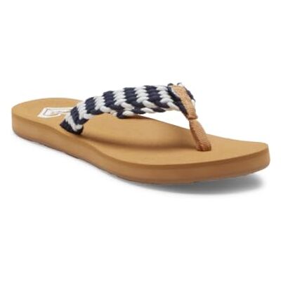 Roxy Sandales Porto IV pour femme, Bleu marine/blanc., 36 EU - Publicité Roxy Sandales Porto IV pour femme, Bleu marine/blanc., 36 EU - Publicité