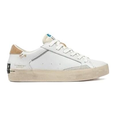 SNEAKERS Donna CRIME LONDON DISTRESSED 20002PP7 10 WHITE - Publicité SNEAKERS Donna CRIME LONDON DISTRESSED 20002PP7 10 WHITE - Publicité