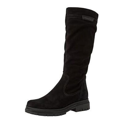 Tamaris Bottes longues plates pour femme Bottes montantes au genou Noir Taille 37 EU, Noir, 37 EU - Publicité Tamaris Bottes longues plates pour femme Bottes montantes au genou Noir Taille 37 EU, Noir, 37 EU - Publicité