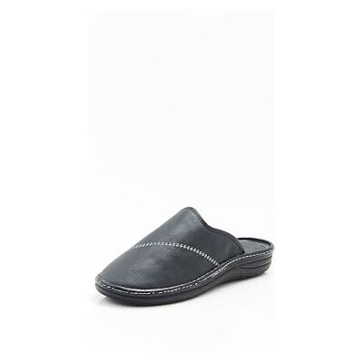 Damart Mules en Cuir grainé Homme Noir Taille 40 - Publicité Damart Mules en Cuir grainé Homme Noir Taille 40 - Publicité