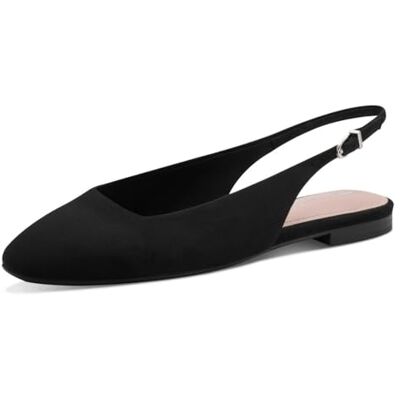 Tamaris Escarpin à bride arrière plat pour femme noir 37 EU - Publicité Tamaris Escarpin à bride arrière plat pour femme noir 37 EU - Publicité