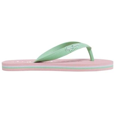 Pepe Jeans Bay Beach Brand G, Tongs Fille, Rose (Factory Pink), 1.5 - Publicité Pepe Jeans Bay Beach Brand G, Tongs Fille, Rose (Factory Pink), 1.5 - Publicité