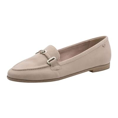 Tamaris Mocassin Femme plat Cuir gris 42 EU - Publicité Tamaris Mocassin Femme plat Cuir gris 42 EU - Publicité