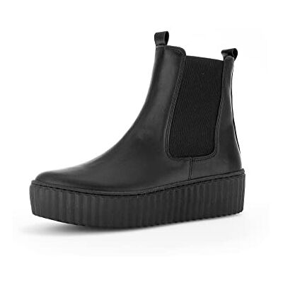 Gabor Bottines Chelsea pour femme, Noir 01., 42 EU - Publicité Gabor Bottines Chelsea pour femme, Noir 01., 42 EU - Publicité