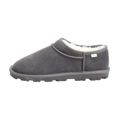 NEXT Femme Chaussons en daim doublés de fourrure synthétique Gris 38 - Publicité NEXT Femme Chaussons en daim doublés de fourrure synthétique Gris 38 - Publicité