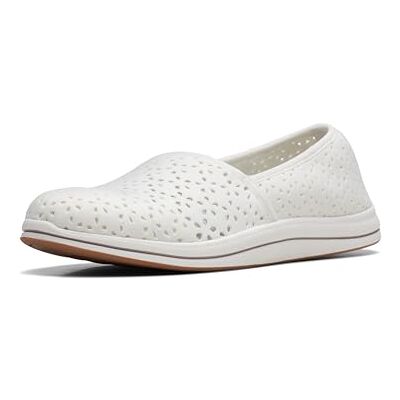 Clarks Mocassins Breeze Emily pour Femme, Blanc synthétique., 41 EU - Publicité Clarks Mocassins Breeze Emily pour Femme, Blanc synthétique., 41 EU - Publicité