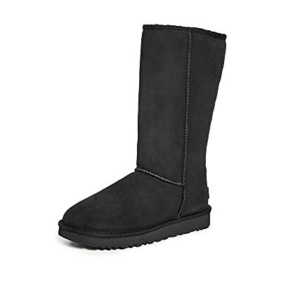 UGG Femme Tall II Classic Boot, Noir, 37 EU - Publicité UGG Femme Tall II Classic Boot, Noir, 37 EU - Publicité