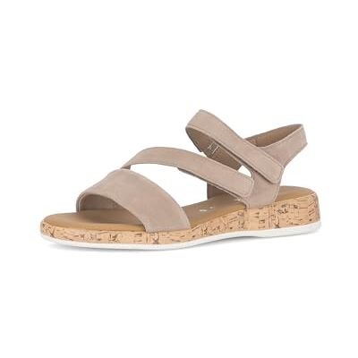 Gabor Sandales pour femme, sandales pour femme, largeur supplémentaire modérée (G), Sable 30, 44 EU - Publicité Gabor Sandales pour femme, sandales pour femme, largeur supplémentaire modérée (G), Sable 30, 44 EU - Publicité