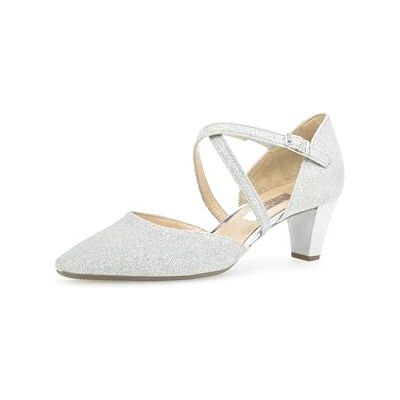 Gabor Shoes Femme Pompe, Silber, 40.5 EU - Publicité Gabor Shoes Femme Pompe, Silber, 40.5 EU - Publicité