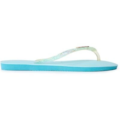 Havaianas Slim Glitter Flourish Femme FlipFlop Nautical Blue 37 EU - Publicité Havaianas Slim Glitter Flourish Femme FlipFlop Nautical Blue 37 EU - Publicité