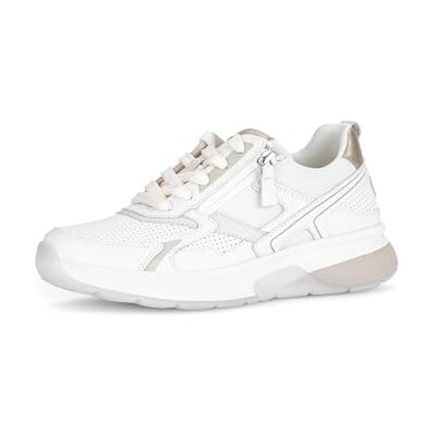 Gabor Baskets basses pour femme, Blanc champagne 50, 38.5 EU - Publicité Gabor Baskets basses pour femme, Blanc champagne 50, 38.5 EU - Publicité