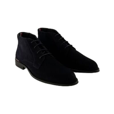 Tommy Hilfiger Bottes Basses Homme Suede à Lacets, Bleu (Desert Sky), 44 - Publicité Tommy Hilfiger Bottes Basses Homme Suede à Lacets, Bleu (Desert Sky), 44 - Publicité