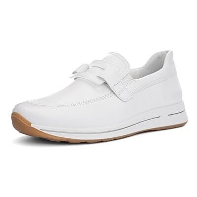 ARA Femme Osaka Mocassin, Blanc, 38 EU Large - Publicité ARA Femme Osaka Mocassin, Blanc, 38 EU Large - Publicité