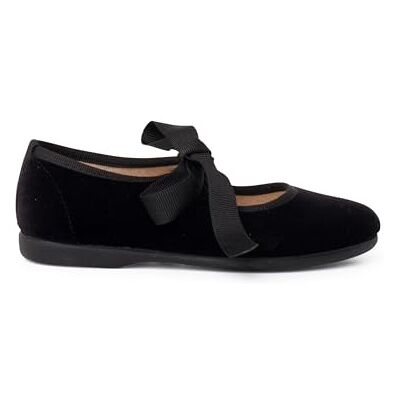 Pisamonas Chaussures Babies Velours avec Nœud Gros-Grain Filles Taille 23 Couleur Noir - Publicité Pisamonas Chaussures Babies Velours avec Nœud Gros-Grain Filles Taille 23 Couleur Noir - Publicité
