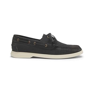 BOSS Hommes Sienne Boat Chaussures Bateau en Daim avec Semelle Contrastante - Publicité BOSS Hommes Sienne Boat Chaussures Bateau en Daim avec Semelle Contrastante - Publicité