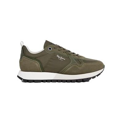 Pepe Jeans Baskets Souples Ari pour Homme, Vert, 7 UK - Publicité Pepe Jeans Baskets Souples Ari pour Homme, Vert, 7 UK - Publicité
